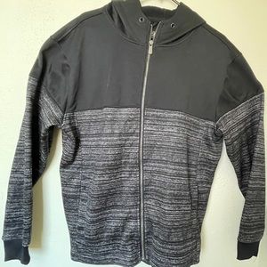 CSG Black zippered hoodie